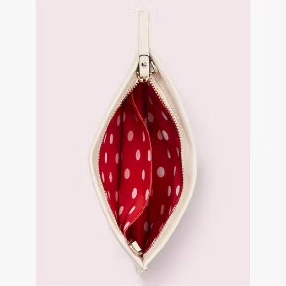 NWT $178 Kate Spade Disney Minnie Mouse Mini Sima Clutch & Gold Chain Crossbody - Picture 9 of 13